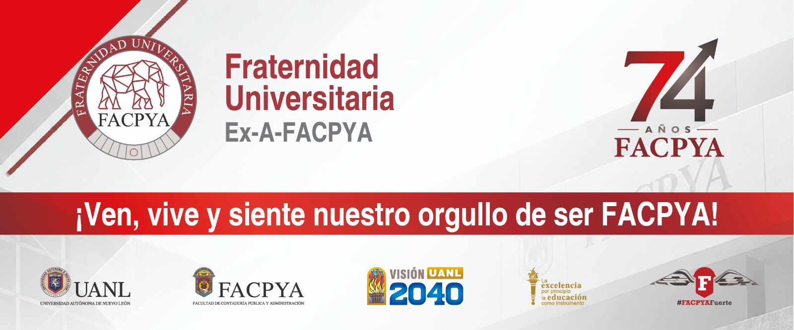 Banner Fraternidad Universitaria Ex-A-FACPYA