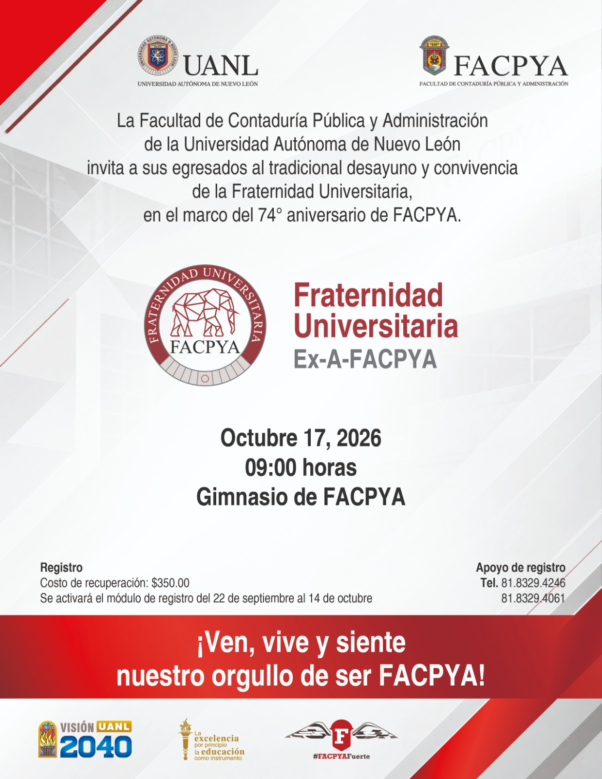 Fraternidad FACPYA 2026